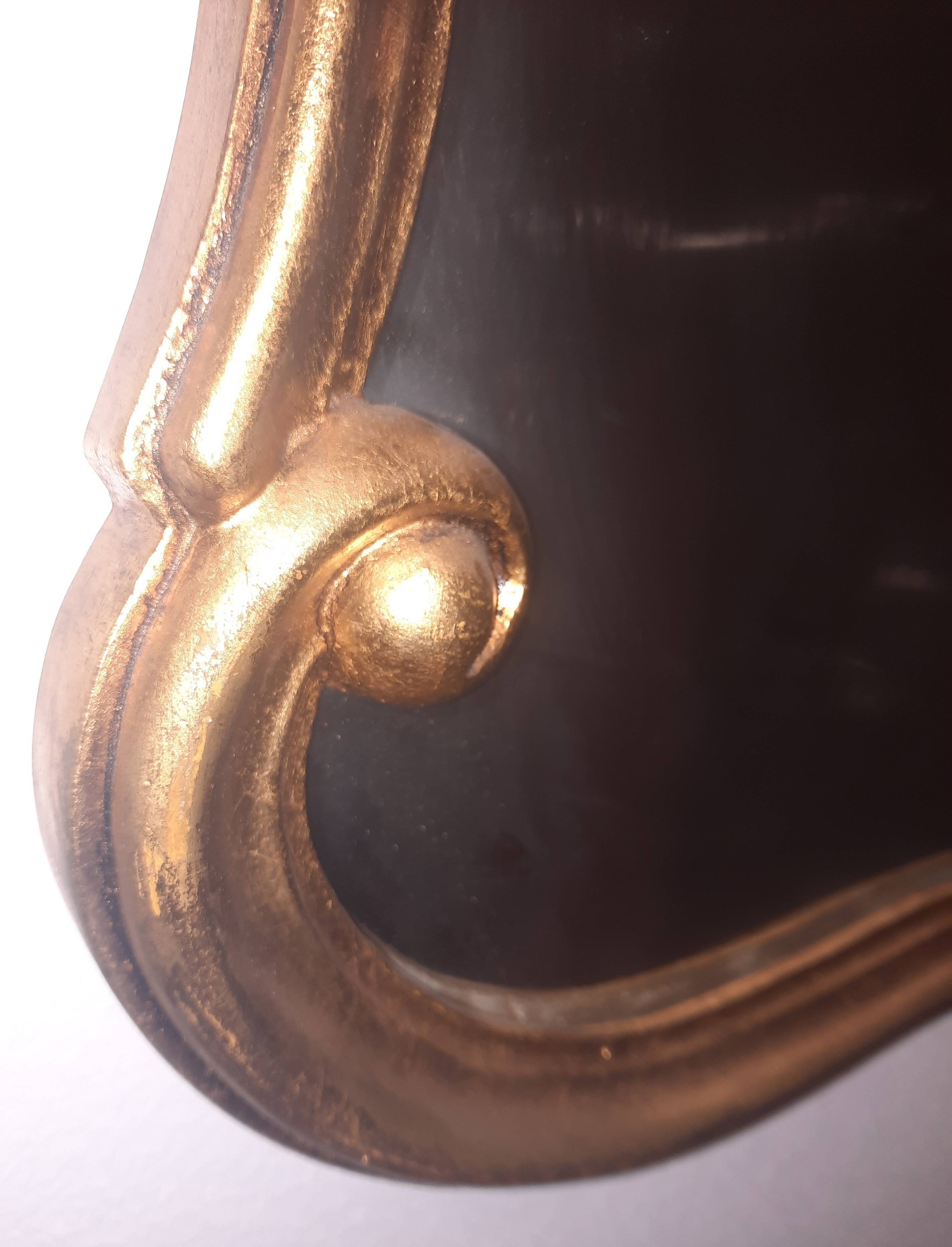Louis XV style gilded morroir