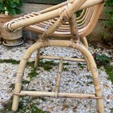 Rattan armchair for vintage children