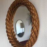 Vintage rope round mirror  32cm