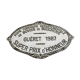Plaque Concours Agricole Guéret 1987