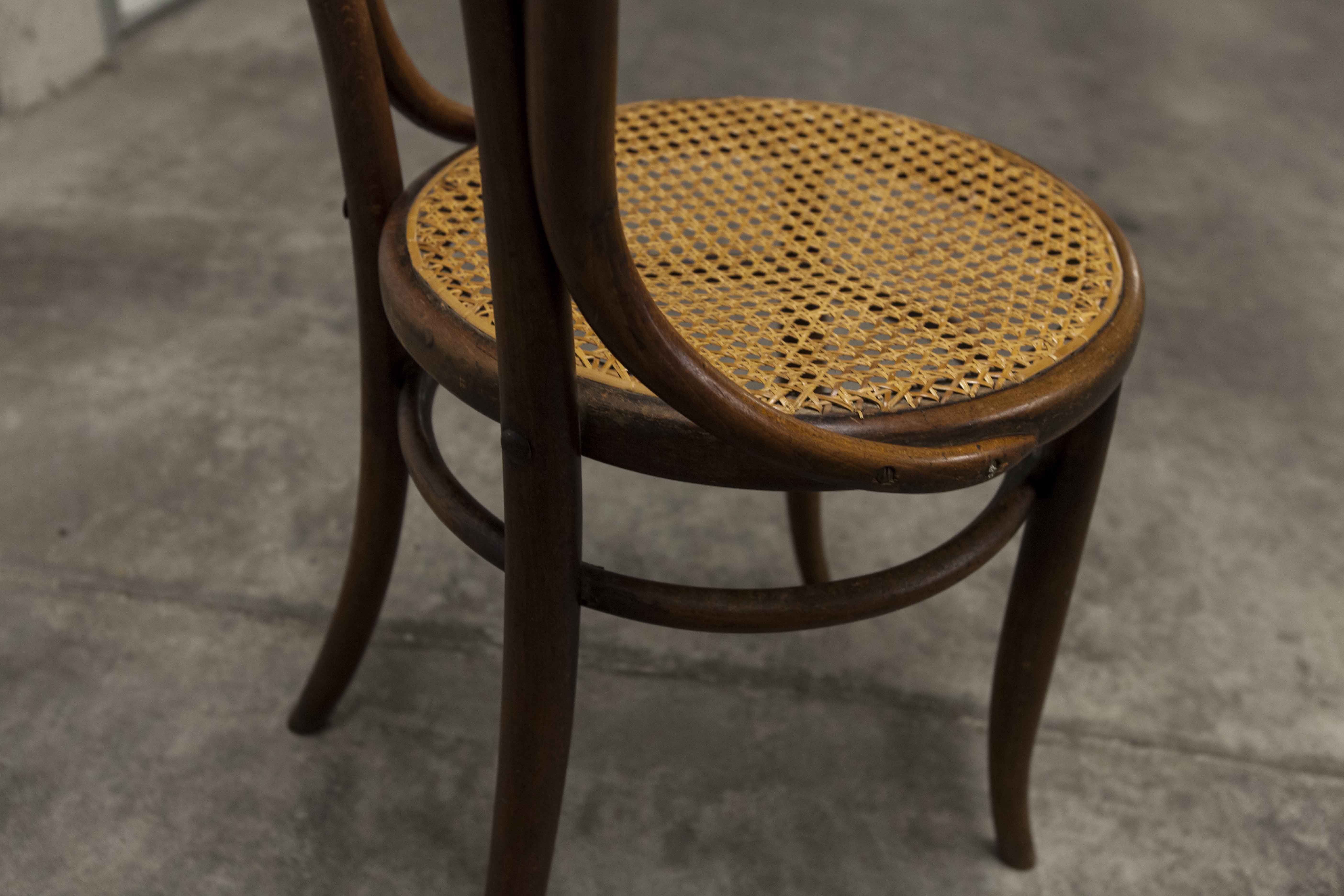 Bistro chair bentwood 1900 canning