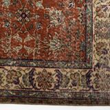 Vintage Anatolian Floral Carpet