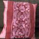 Bohemian style cushions in wild silk and embroidery