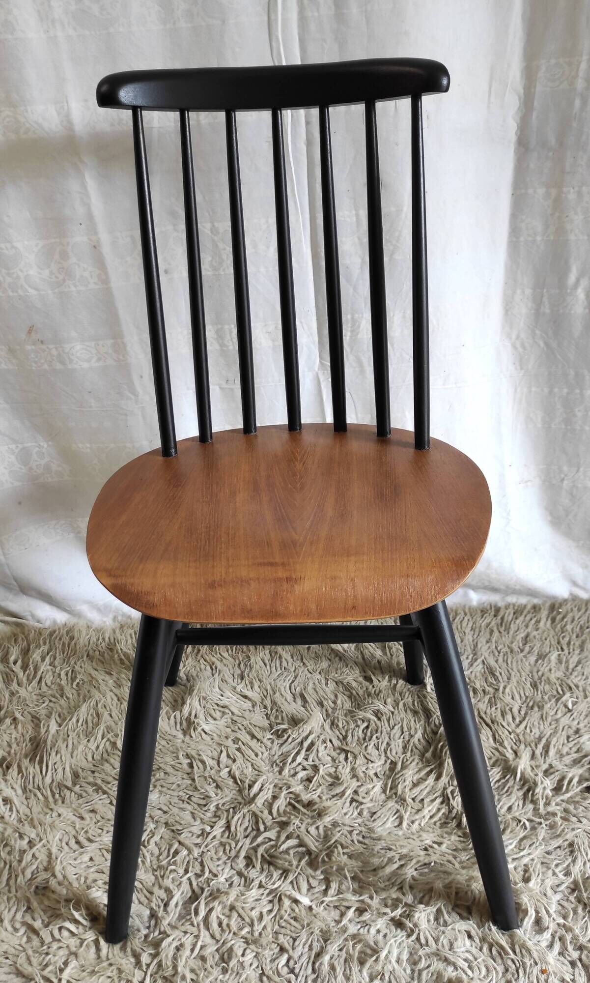 Set of 4 Scandinavian chairs Fanett by Ilmari Tapiovaara – 60s