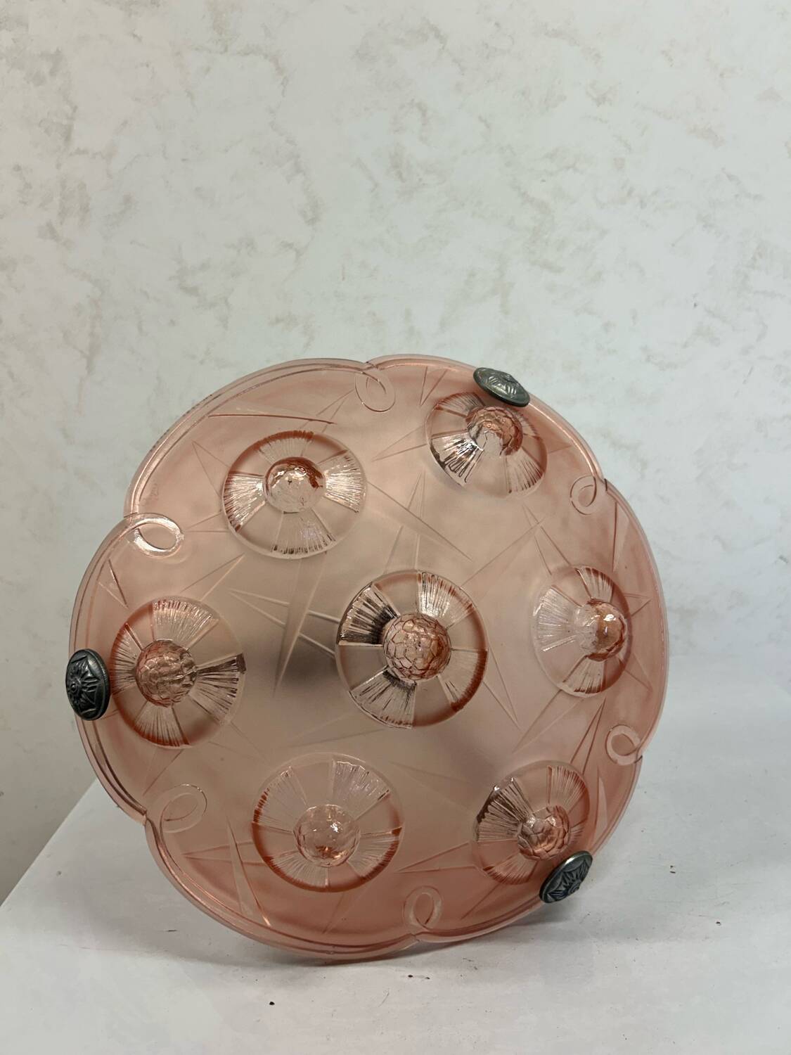Lustre en verre Degué