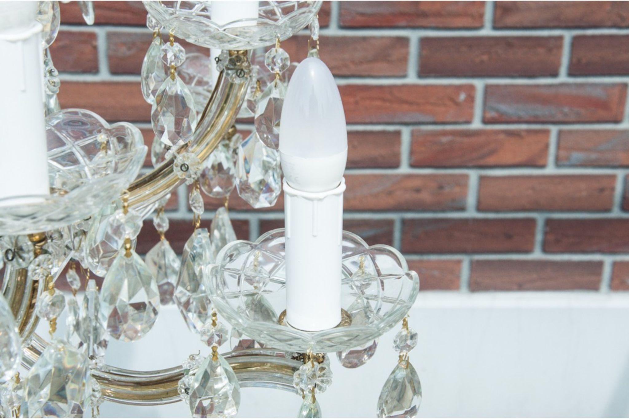 Crystal chandelier, France, first half of the 20th century