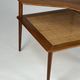Table basse d'angle Minerva en teck Hvidt Mølgaard-Nielsen danoise