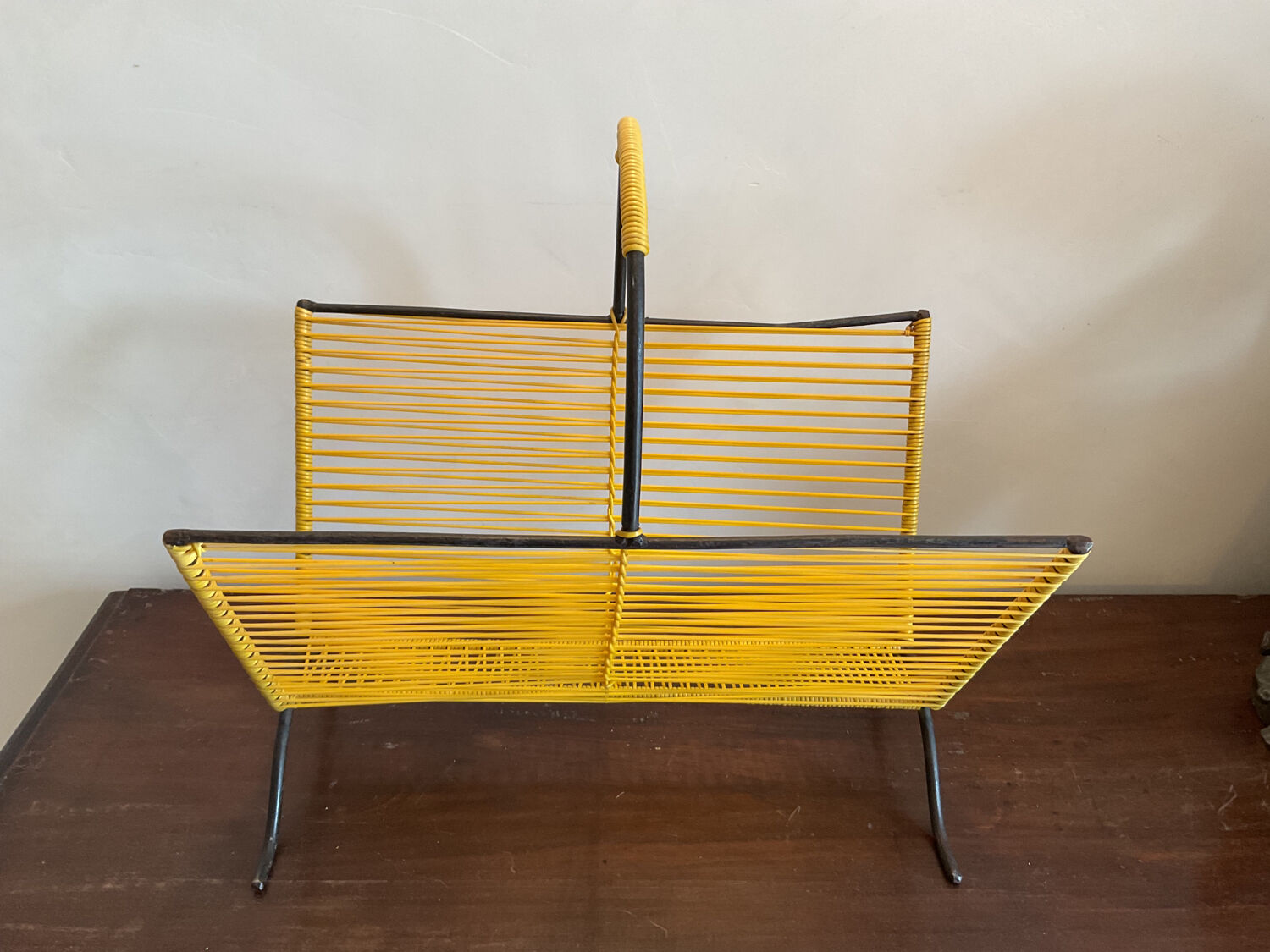 Vintage magazine holder
