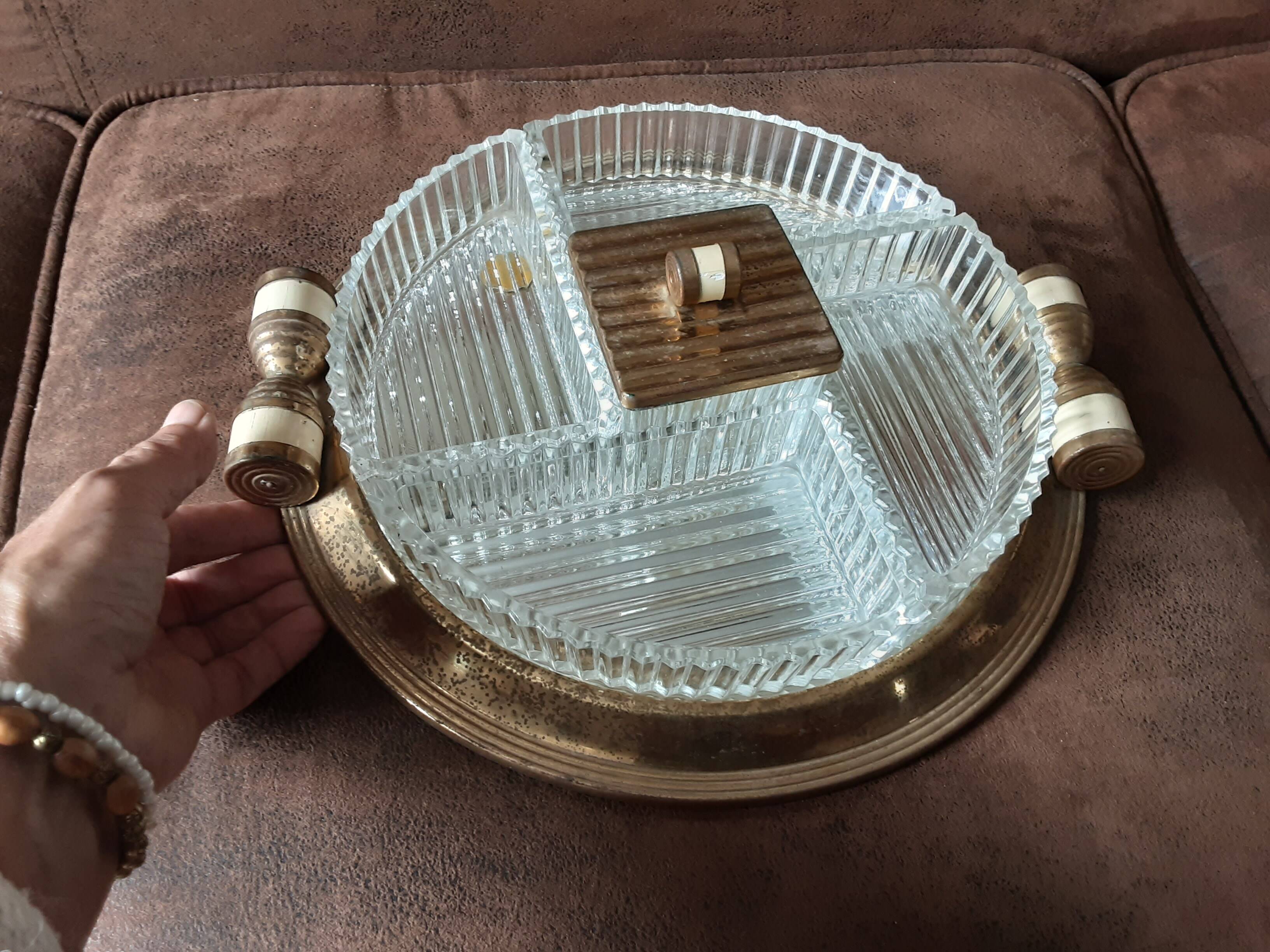 Oxydor vintage aperitif serving dish