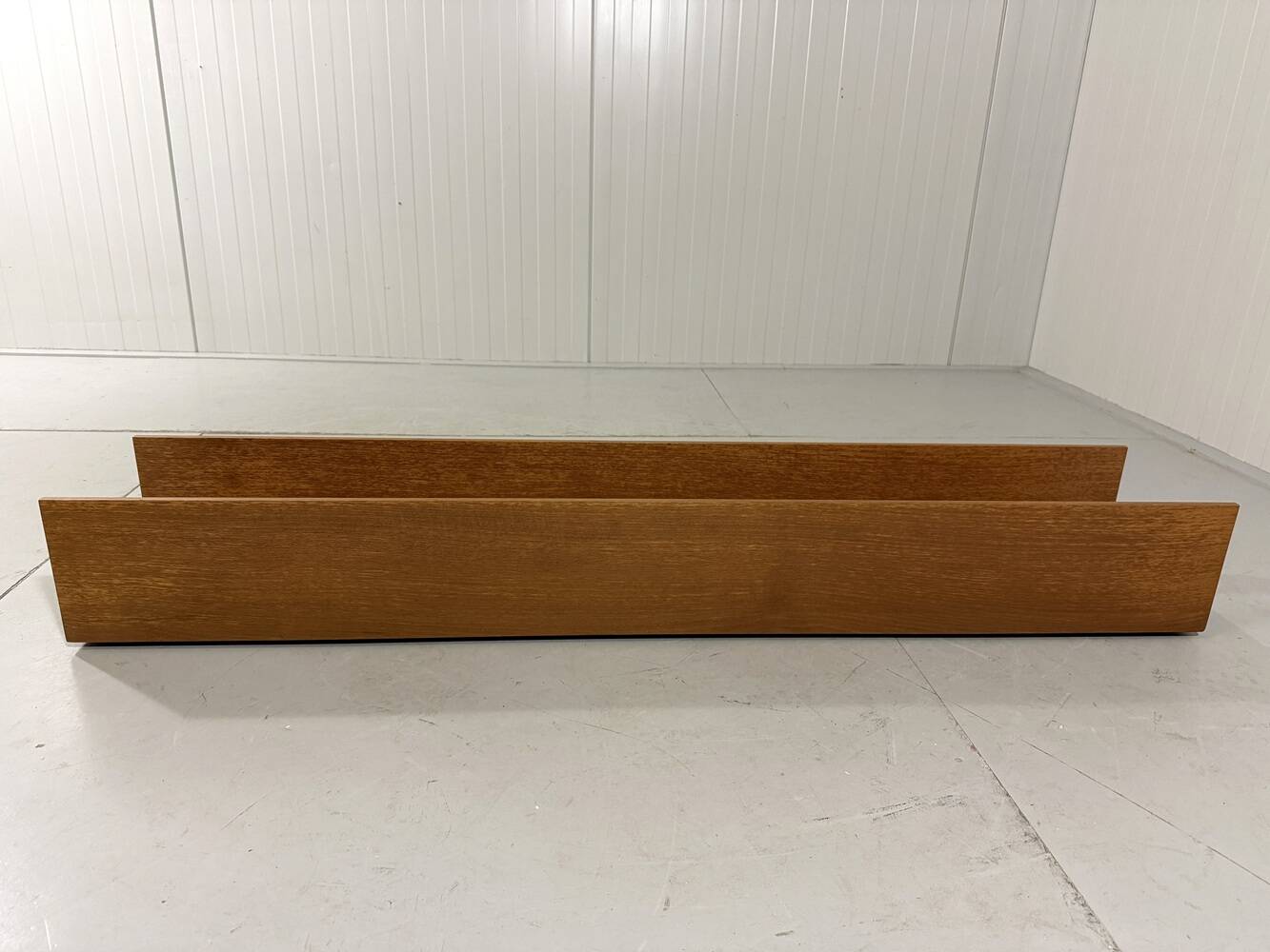 Wilhelm Renz teak wall shelf by Walter Wirz 1960's