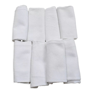 Lot de 8 serviettes de - lin