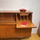 Mid Century Retro Vintage Teak Sideboard 1960 Bureau Flap + Cocktail Bar