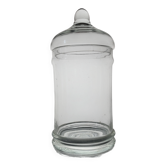 Blown glass jar