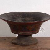 Ancient hand-painted Tibetan singing bowl (c.1900) #30