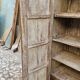 Ancienne armoire Art déco en teck birman