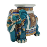 Statue en céramique d'un éléphant indien