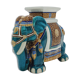 Statue en céramique d'un éléphant indien