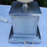 Lampe oeuf en marbre des années 70 bf Italie