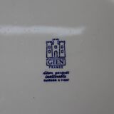 Fine Gien Terre de fer earthenware serving dish/cake dish
