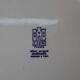 Fine Gien Terre de fer earthenware serving dish/cake dish
