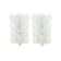 Pair of Mid-Century Bubble Glass Wall Lamps by H. Tynell for Limburg, 1960s