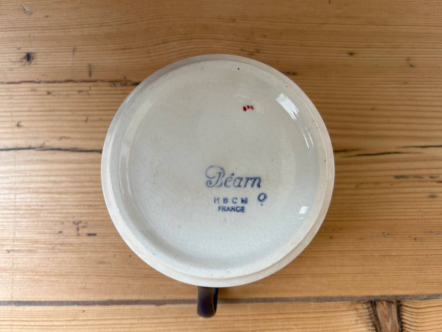 Set of 2 large “Béarn” cups