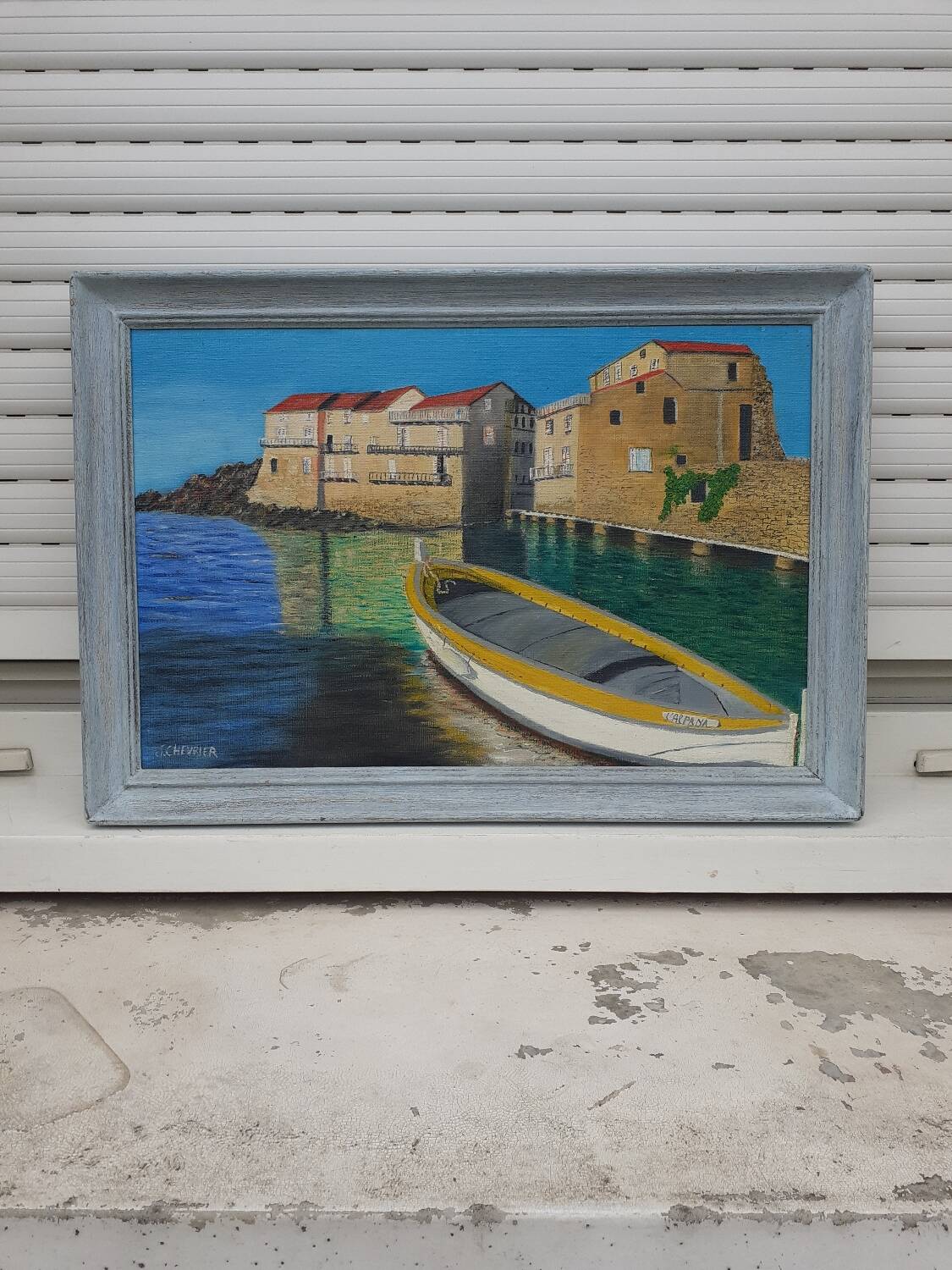 Peinture huile sur toile