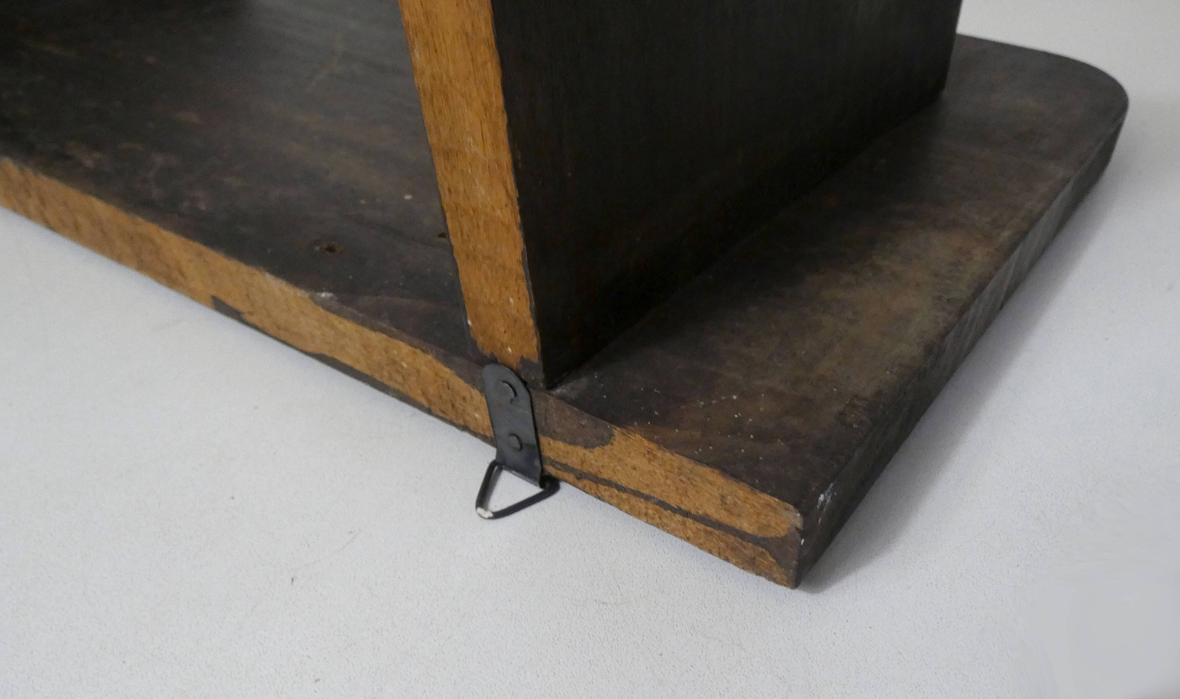 wooden shelf