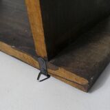 wooden shelf