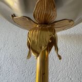 Lampadaire laiton bronze années 70