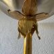 Lampadaire laiton bronze années 70