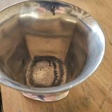 Gallia breakfast cup in silver metal