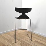 Set of 3 Saya bar stools, Arper