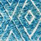 Handmade traditional beni ourain rug size 250 x 250 cm