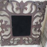 Contemporary mirror, in resin, special for bathrooms