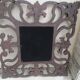 Contemporary mirror, in resin, special for bathrooms