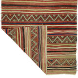 Anatolian handmade kilim rug 222 cm x 128 cm