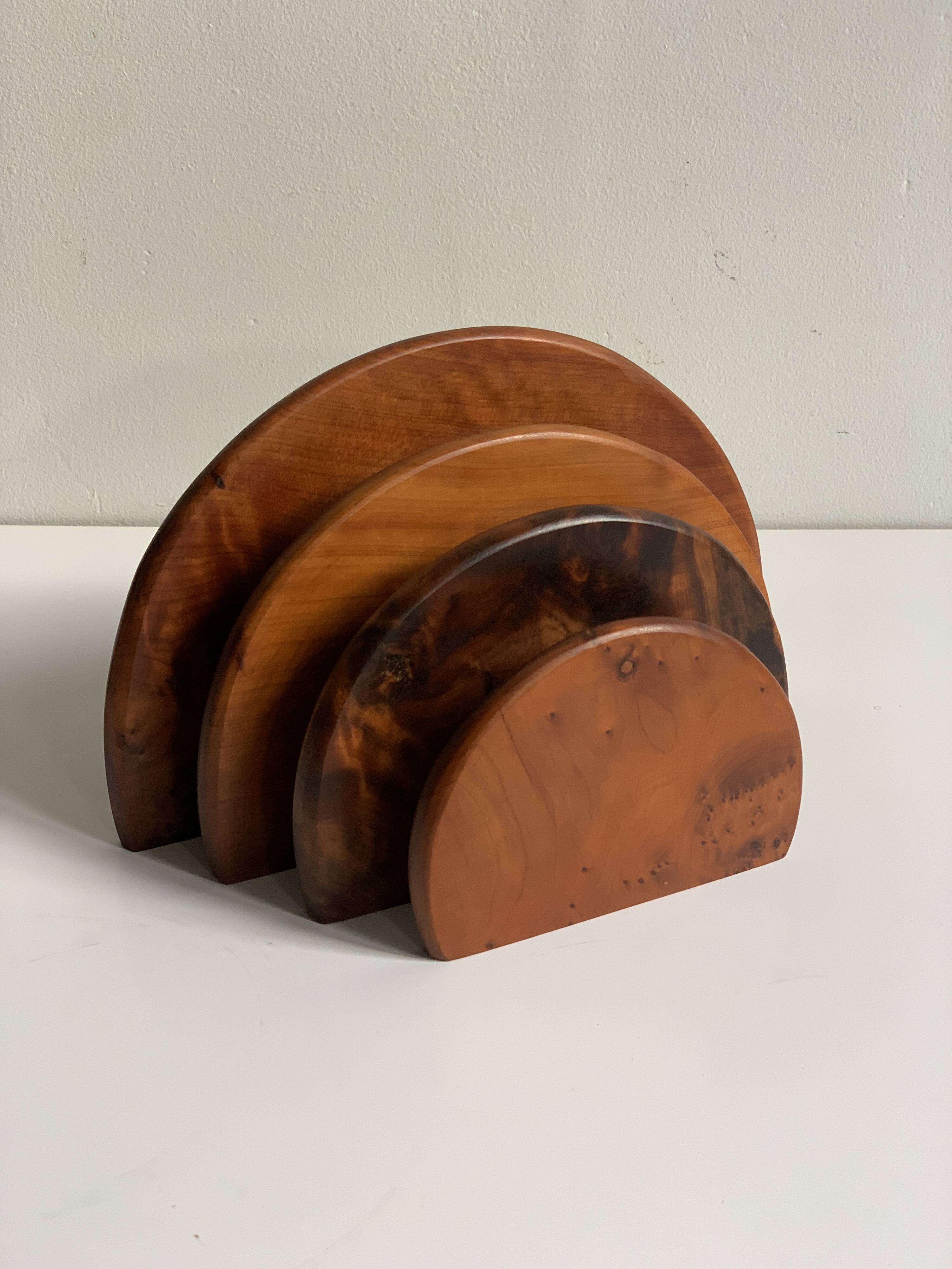 Art deco mail holder