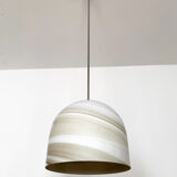 Carrara marble design glass lamp by Peill and Putzler