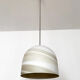 Carrara marble design glass lamp by Peill and Putzler