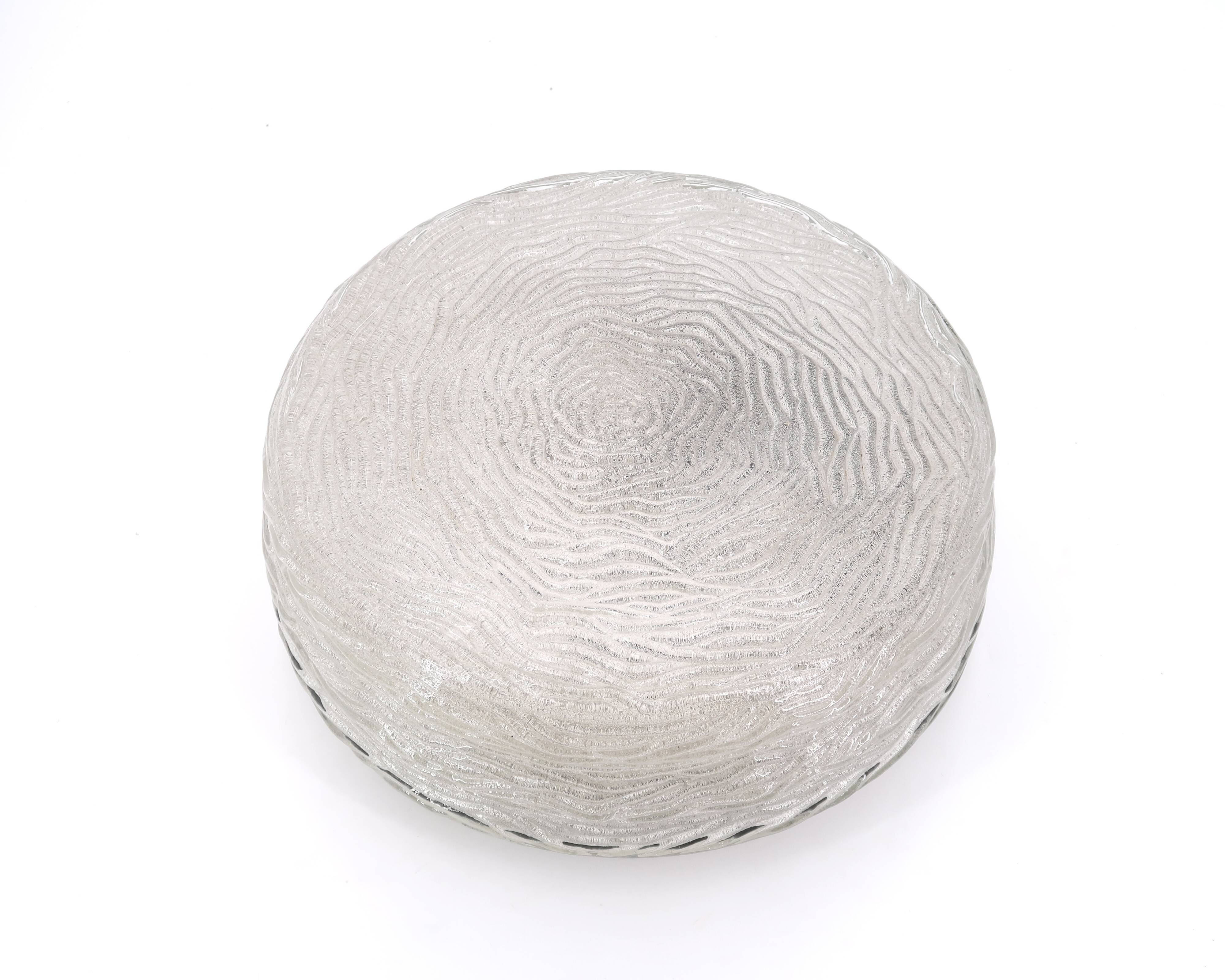 Large round ceiling or wall light, 70s
