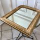 Wooden mirror and gilded stucco early twentieth century