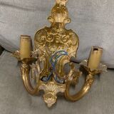 Applique en laiton doré