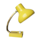 Yellow metal desk lamp 1970