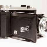 Camera Kodak Folding 620 bellows leather 1950