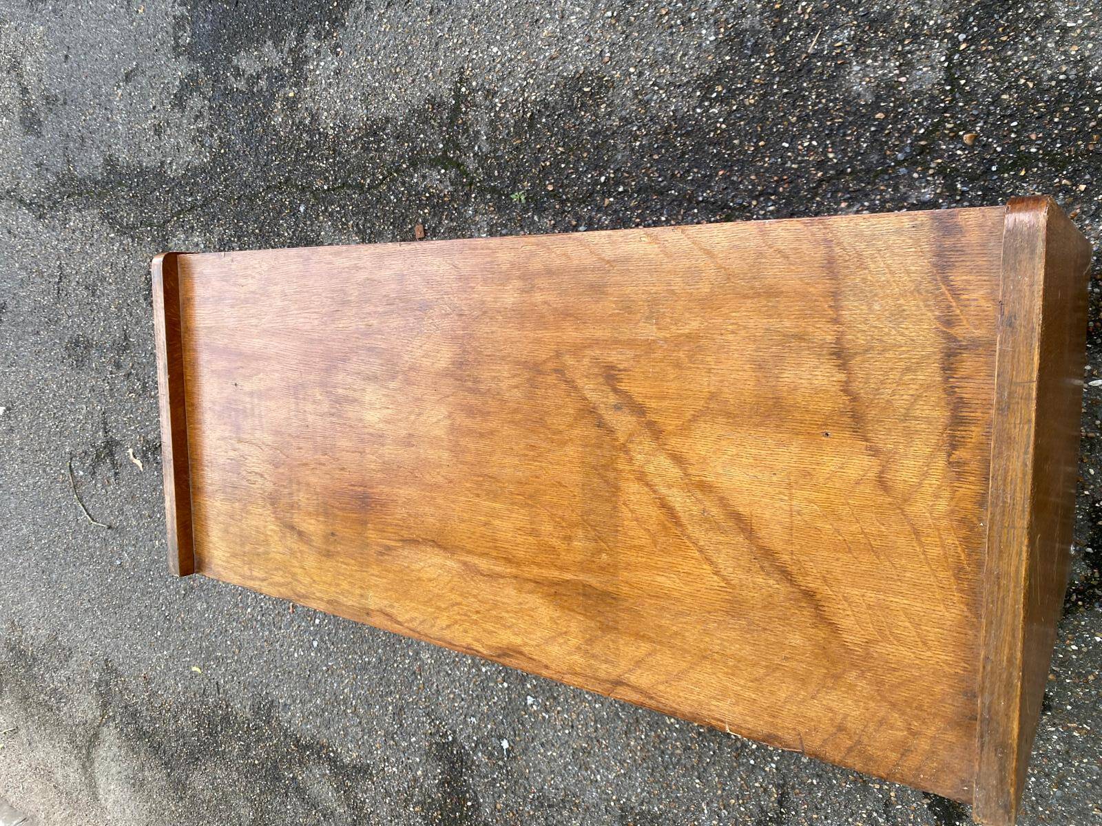 Scandinavian wooden shelf from the 70s and 60s