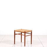 Teak stool „Mod. 316“ by Peter Hvidt & Orla Molgaard-Nielsen for Søborg