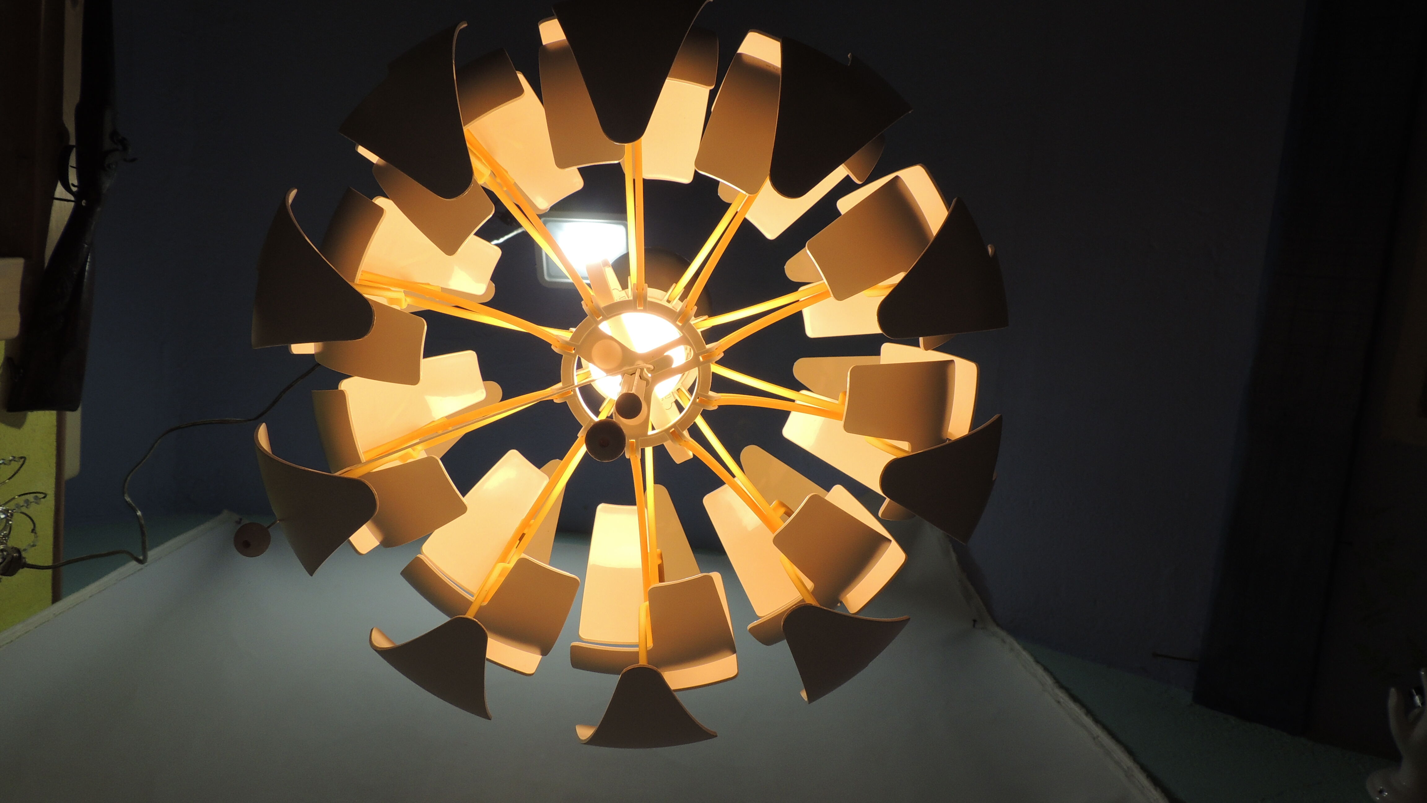 Hanging chandelier IKEA PS 2014 stars war Design by David Wahl