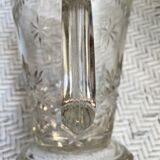 Art Deco glass pitcher