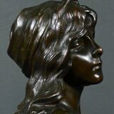 Bronze “Capture”, signed E.Villanis – Late 19th century